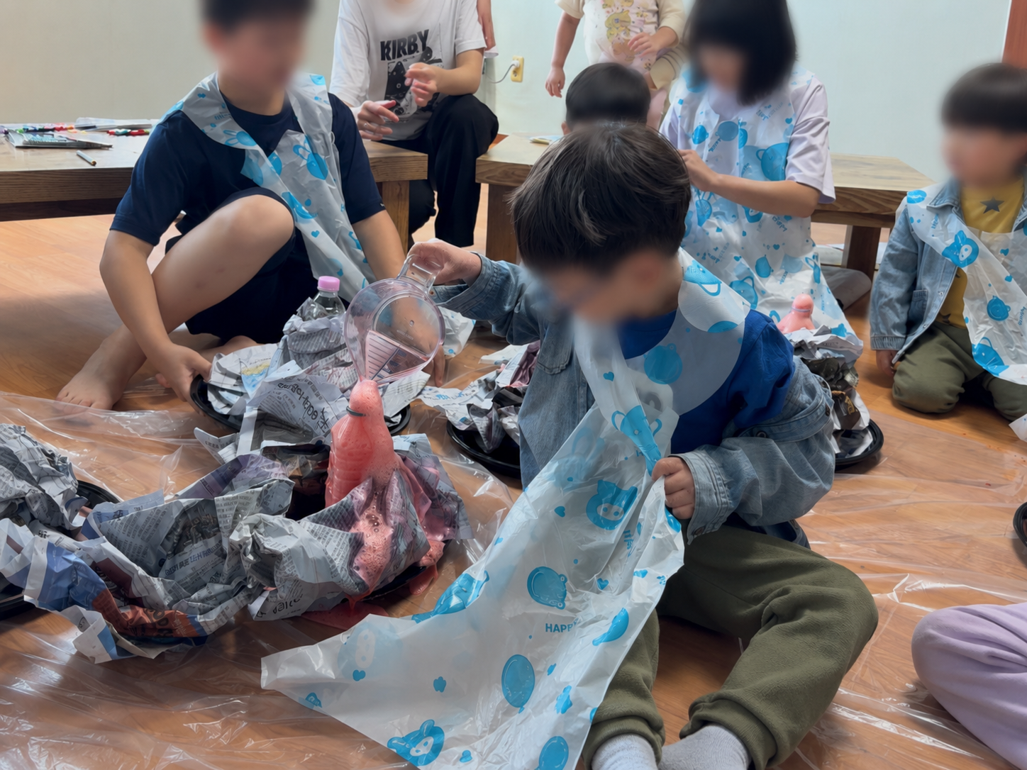 효동 화산폭발 실험