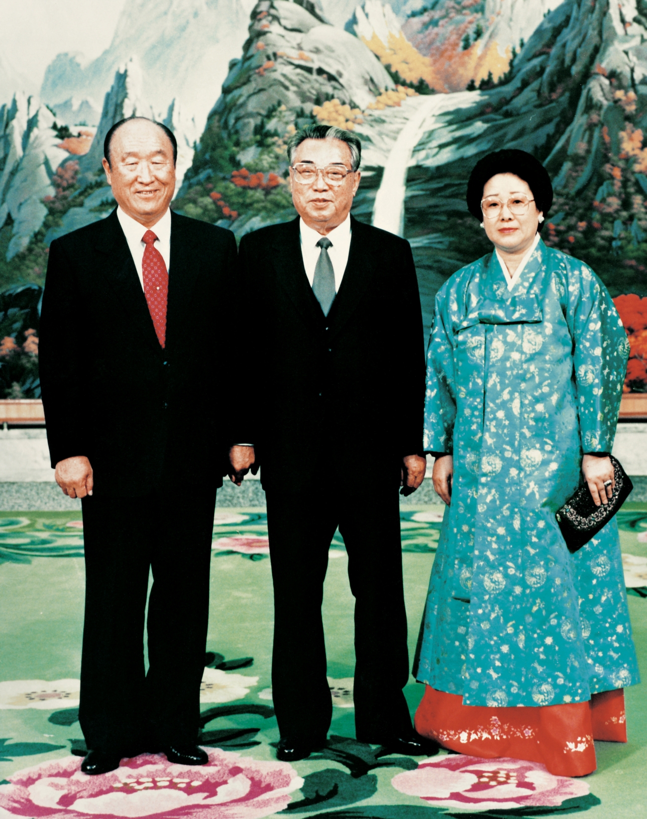 문선명 한학자 총재와 김일성 주석의 평화회담(1991년).jpg
